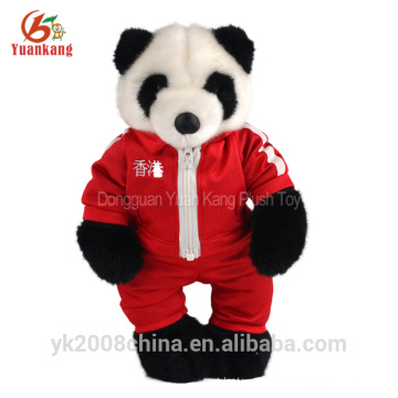 ICTI 30cm peluche animaux en peluche ours en peluche avec un chiffon